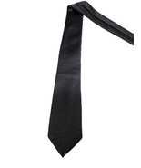 Alfani Alfatech Men&#39;s Slim Herringbone Tie Gray Silk Blend Necktie Neck Tie - £10.99 GBP