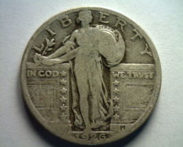 1926 STANDING LIBERTY QUARTER VERY GOOD VG NICE ORIGINAL COIN FAST 99c S... - $13.00