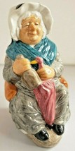 Wood and Sons &quot;Mrs. Gamp&quot; Charles Dickens Toby Jug Vintage 1980 Made England - £25.19 GBP