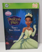 Leap Frog Tag Pen Kid's Book Disney The Princess and the Frog Tiana's New Dream - $8.79