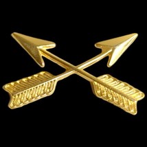 Special Forces Arrows Insignia Cap Hat Jacket Lapel Pin 1.5 inches Gold ... - £4.61 GBP