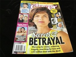 Closer Magazine November 20, 2023 Jackie Kennedy Secrets &amp; Betrayal, Lena Horne - £7.19 GBP