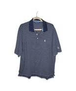 Ralph Lauren Polo Golf Shirt Sage Valley CC Men&#39;s Large Pima Cotton Blue... - $17.99