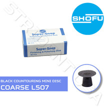  Shofu Super Snap Contouring Mini Disc Coarse Black (50 per box) SH - L507 - $23.99