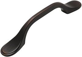 25 Pack Oil Rubbed Bronze Cabinet Hardware Footed Handle Pull - 3&quot; Inch   - £47.16 GBP