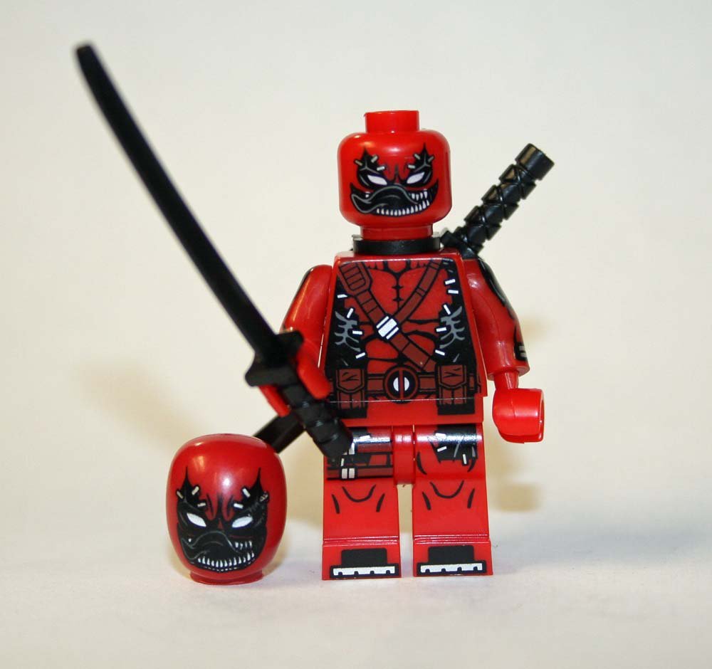 Primary image for Deadpool Venom Marvel Lego Compatible Minifigure Building Bricks Ship From US