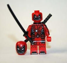 Deadpool Venom Marvel Lego Compatible Minifigure Building Bricks Ship From US - £9.48 GBP