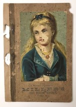 Antique Miller&#39;s Big Shoe Store Ephemera Piece York PA Lovely Young Lady - $3.50