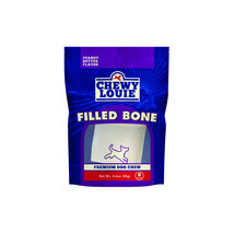 Chewy Louie Small Bone Filled with Peanut Butter - Natural Beef Bone w/ ... - £9.33 GBP+