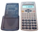 Sharp EL-531V Advanced D.A.L. w CoverScientific Calculator EUC Tested - $7.43