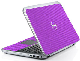 LidStyles Carbon Fiber Laptop Skin Protector Decal Dell Inspiron 15R image 6