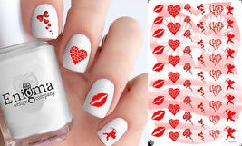 Valentine&#39;s Day Nail Decals - Vol I (Set of 54) - £3.89 GBP