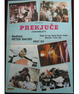 1982 Original Movie Poster Tegnapelött Bacso Day Before Yesterday Fest 8... - £23.61 GBP