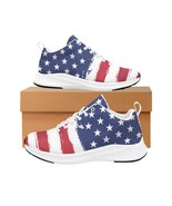 Men&#39;s United States Flag Pattern Alpha Running Shoes - $66.55 CAD