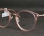 SO MTR-97D Transparent Rose /rose Gold UNIQUE RARE EYEGLASSES GLASSES 51... - $65.20