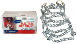 Snow Blower Garden Tractor Tire Chain Set For MTD 410-6 Max Trac 410 X 3... - £29.89 GBP