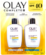 Olay Complete+ Moisturizer with SPF 40 Sensitive 2 x 6 Fl Oz Bottle - $47.92 CAD