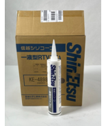 NEW Shin-Etsu KE-4898-W Silicone Sealant 300 ML (Case 20 Tubes) 1 Compon... - $98.01