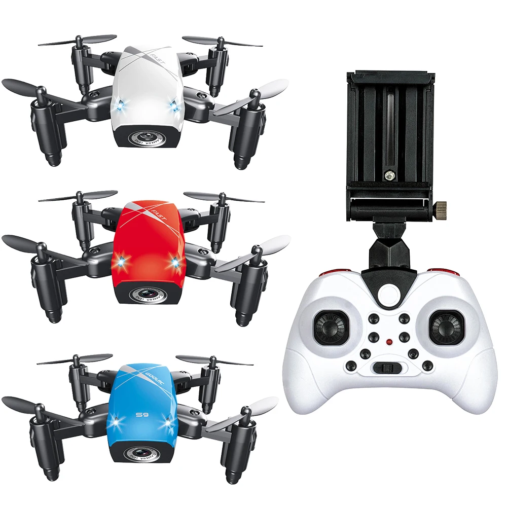RC S9HW Mini Foldable Drone With HD S9 Camera/ RC Quadcopter WiFi FPV /Micro - £30.40 GBP+