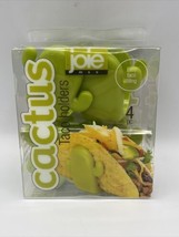 JOIE Cactus-Shaped Easy-Filling Taco Shell Holder Stands 4-Pc BPA Free Plastic - £15.03 GBP