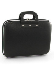 Laptop Netbook Notebook Carry Case Black PVC Rubber PC Tablet Carry On Soft - $15.83
