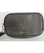 Disney &amp; Pandora collab gray leather look small purse wristlet &amp; shoulde... - $463.92 MXN