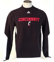 Adidas ClimaWarm Cincinnati Bearcats Black Long Sleeve Fleece Shirt Mens NWT - £55.30 GBP