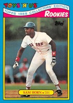 1988 Topps Toys R Us Rookies #14 Sam Horn Boston Red Sox - £0.69 GBP