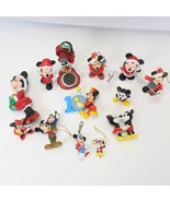 Mickey Mouse and Friends Ornaments Figures Lot of 13 Christmas Xmas - $413.79 MXN