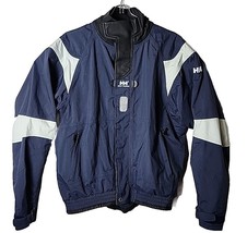 Helly Hansen Men L Watertight Tech HellyTech Weather Zip Outdoor Jacket - £51.03 GBP