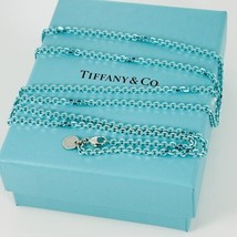 Authenticity Guarantee 
Tiffany &amp; Co Sparkler Blue Coated Silver Enamel Chain... - £430.85 GBP