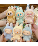 POPMART Labubu The Monsters Macaron Plush Dolls Toy Keychain Blind Box 15cm - $76.22+
