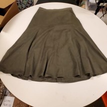 Petite Sophisticate Women&#39;s Olive Green Skirt, Size 8 - £24.10 GBP