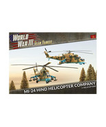 Mi-24 Hind Helicopter Company Soviet World War III Team Yankee Warsaw Pact - £52.67 GBP