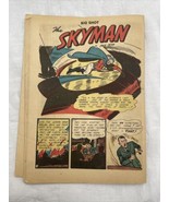 Big Shot Comics # 45 1943 Golden Age WWII The Face Skyman Missing Cover ... - £11.22 GBP