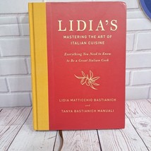 Lidia&#39;s Mastering the Art of Italian Cuisine Hardcover Italian Cook - $8.55