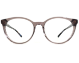 DKNY Eyeglasses Frames DK5037 270 Brown Blue Clear Purple Round 52-17-135 - $64.34