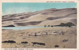 San Isabel National Forest CO-Colorado Lost River Great Sand Dunes Postc... - $6.99