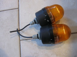 LOT of 2  Amber Werma Signal Light  Factory  PN#- 805-X00-00 / IP54 - £30.32 GBP