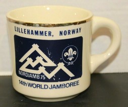 Vintage 1975 Boy Scout Lillehammer Norway Nordjamb 14th World Jamboree M... - £31.65 GBP