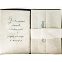 Vintage Sympathy Thank You Cards Envelopes Set 1960-70s Lot Of 23 Pairs ... - $24.99