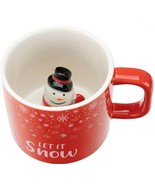 Snowman Christmas Mugs - 3D Cute Mugs for Women - Gift for Kids - 8.4OZ - £22.70 GBP