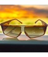 Vtg 1980s Garzell Brown Tortoiseshell X Rap Hip Hop Sunglasses - $887.81 MXN