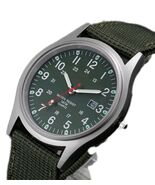 Nylon Band Sport Watch Men Casual Army Field Quartz Date Luminous - $12.90