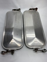 FORD Stainless WEST COAST LARGE TOW MIRRORS OEM FORD SCRIPT C9tz-17682-b - $173.25