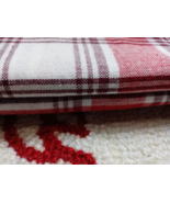 HOLIDAY PLAID TABLE CLOTH 52&quot; X 70&quot; OBLONG SHAPE TABLE SIZE 28&quot;X46&quot; to 4... - $29.99