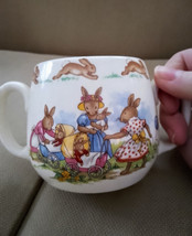 Royal Doulton Bunnykins Vintage Cup Playing With Dolls Fine Bone China - £7.46 GBP