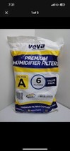 Sealed Pack of 6 - VEVA 6 Pack Premium Humidifier Filters A NIB - $20.16