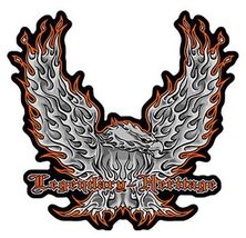 FLAMING EAGLE HERITAGE LEGENDARY PATCH P5320 biker - $8.12