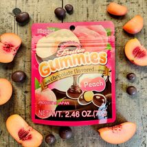 Kasugai Frutia Japanese Chocolate Gummy Peach 70g - Pack of one, Free Sh... - $6.43